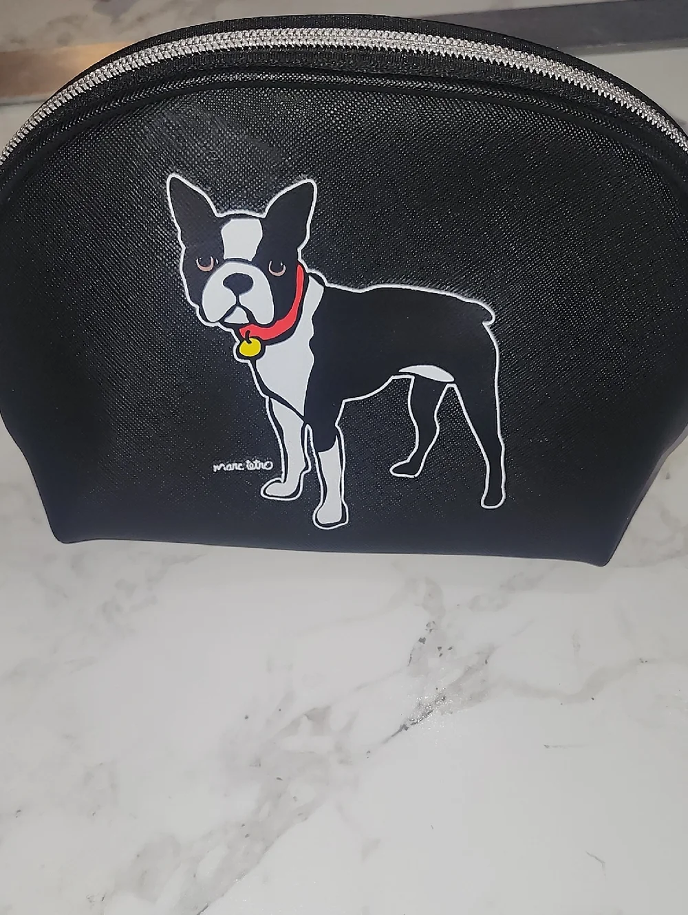 Marc Tetro Pouch with Boston Terrier Graphic